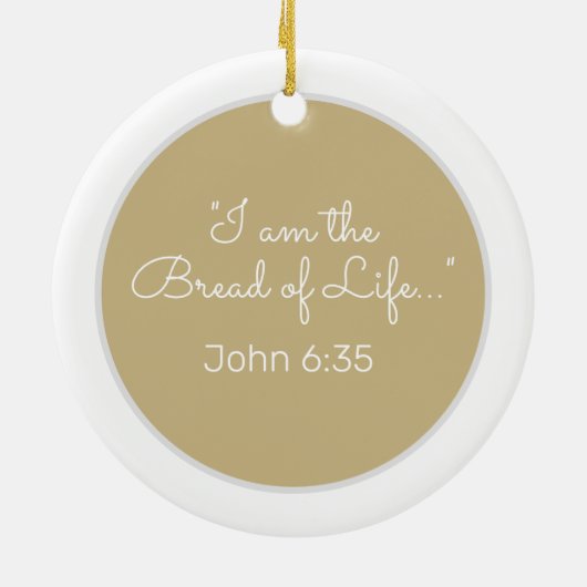 Keepake First Communion Ornament (Hinten)