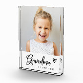 Keepake für Oma | Niedlich und modern Fotoblock (Rechts)