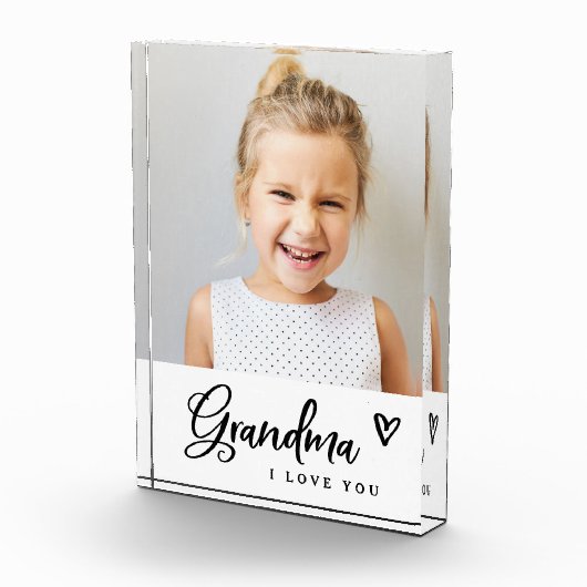 Keepake für Oma | Niedlich und modern Fotoblock (Rechts)