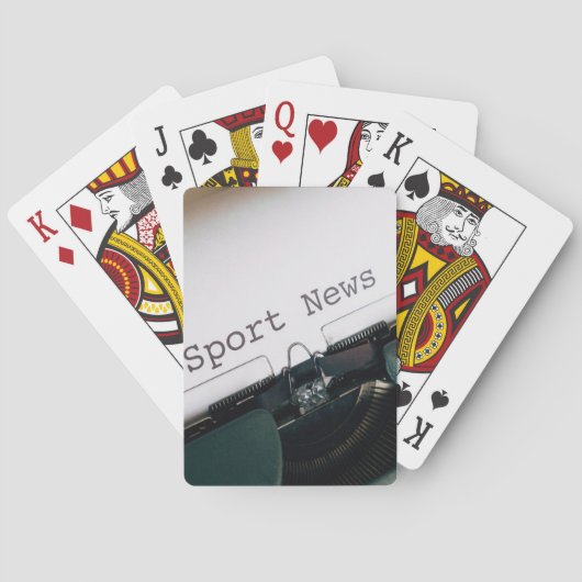 Keepake-Geschenke hinzufügen Vertikales Foto Hervo Spielkarten (Rückseite)