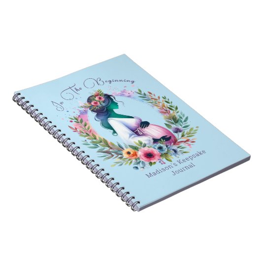 Keepake-Journal zur Schwangerschaft Notizblock (Rechte Seite)