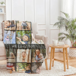 Keepake Mama Oma Foto Collage Mütter Day Sm Fleecedecke