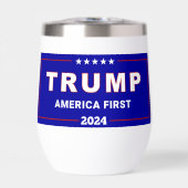Keepake, Name Trump 2024 America First 11oz Blue (Vorderseite)