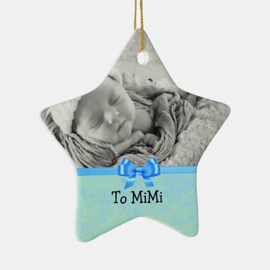 Keepake Ornament für Baby Boy to Mimi (Rechts)