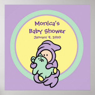 Keepake Party Poster für Babydusche
