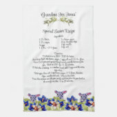 Keepake Recift Geschenk Wasserfarbe Osterhase Geschirrtuch (Vertikal)