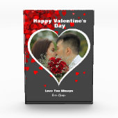 Keepake Valentine | Rote Herzen| Ihr Foto (Vorderseite)