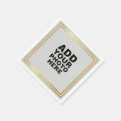 Keepake Wedding Foto Serviette (Ecke)