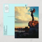 Keeper mit südöstlicher Postkarte (Vorne/Hinten)