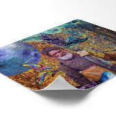 Keeper of Indigo Seas Poster (Ecke)