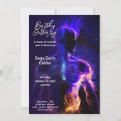 Keeper of Light | Energy Figure Einladung (Vorderseite)