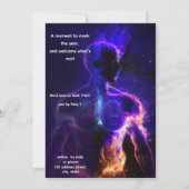 Keeper of Light | Energy Figure Einladung (Rückseite)