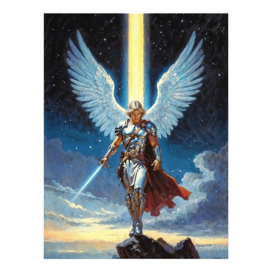 Keeper of the Celestial Gate Archangel Michael Fotodruck (Vorne)