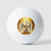 Keeper of the Dawn – The White Winged Wolf.  Golfball (Vorderseite)