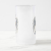 Keeper of the Dawn – The White Winged Wolf. Mattglas Bierglas (Mittel)