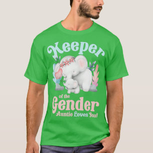 Keeper of the Gender Elephant in blau und rosa - p T-Shirt