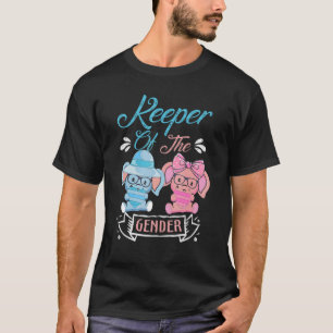 Keeper of the Gender Elephants in blau und rosa p T-Shirt