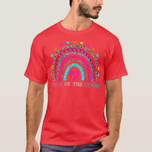 Keeper of the Gender Funny Rainbow Gender Reveal P T-Shirt