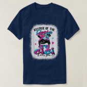 Keeper Of The Gender Gigi Loves You Messy Bun Gend T-Shirt (Design vorne)