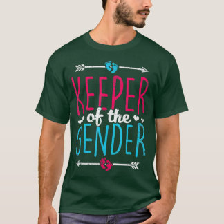 Keeper Of The Gender Reveal Baby Announcement Part T-Shirt