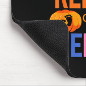 Keeper Of The Gender Reveal Baby Halloween Pregnan Mousepad (Ecke)