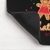 Keeper Of The Gender Reveal Gingerbread Auntie Mousepad (Ecke)