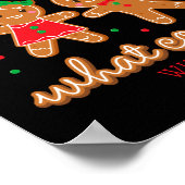 Keeper Of The Gender Reveal Gingerbread Auntie  Poster (Ecke)