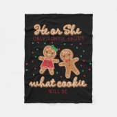 Keeper Of The Gender Reveal Gingerbread Auntie T S Fleecedecke (Vorderseite)