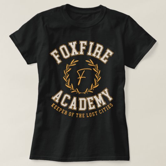 Keeper of the Lost Cities Foxfire Academy T-Shirt (Design vorne)