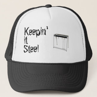 Keepin 'ist Stahl Truckerkappe