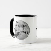 Keepin' It Creepy gruseliger Becher Tasse (Vorderseite Links)
