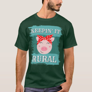 Keepin' it Rural, Funny Fields Bauer Markt T-Shirt