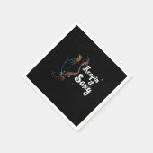 Keepin It Saxy Saxophones Jazz Band Player Gift Serviette (Ecke)