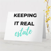 Keeping It Real Estate 2 Karte (Gelbe Blume)