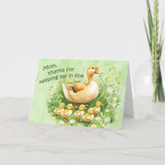 Keeping me in line. karte