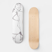 keep'it'sweet gotwood? Plattform Skateboard (Vorderseite)