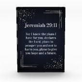 Keepsake 18th Birthday Bible Verse Photo Block  (Vorderseite)