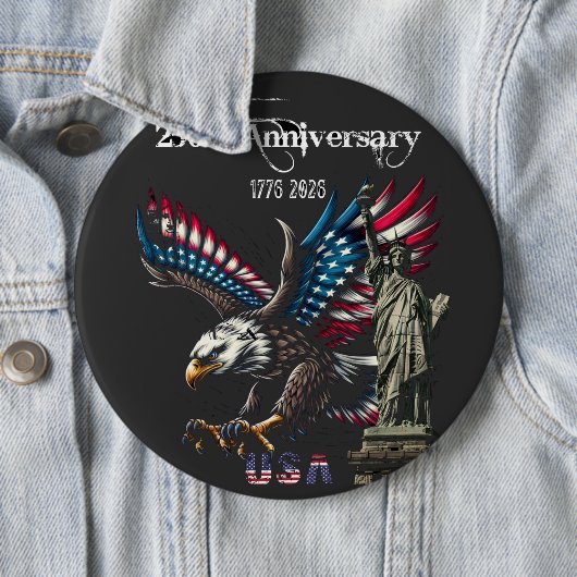Keepsake Anniversary  250th USA Button (Beispiel)