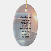 Keepsake Memorial Semi-Truck Tractor-trailer Keramik Ornament (Rechts)