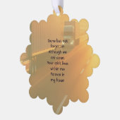 Keepsake Memorial Semi-Truck Tractor-trailer  Ornament Karte (Linke Ecke)