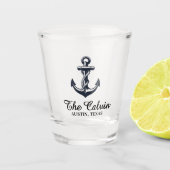 Keepsake Ships Wheel Schnapsglas (Vorderseite)