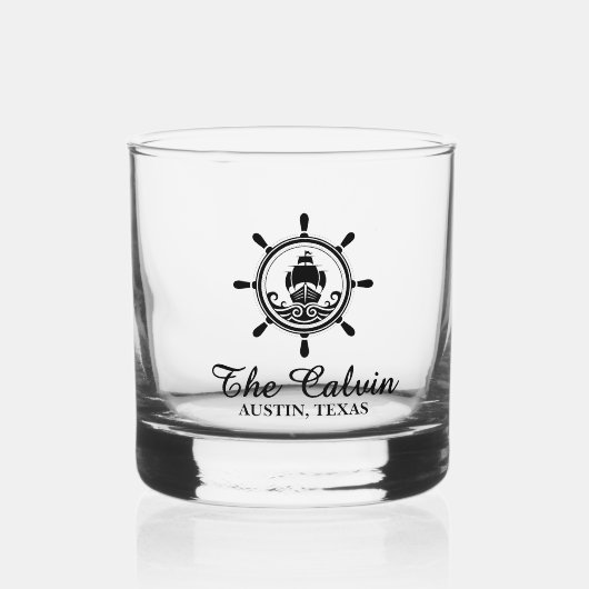 Keepsake Ships Wheel Whiskyglas (Vorderseite)