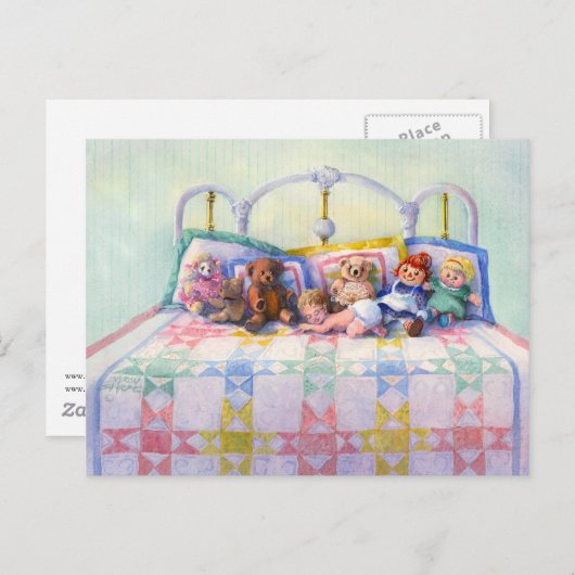 KEEPSAKES VON SHARON SHARPE POSTKARTE (Vorne/Hinten)