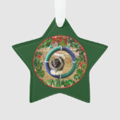 Kees Agility Xmas Ornament 2 (Vorderseite)