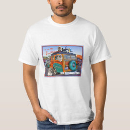 Kees in einem Woodie Wagon T-Shirt