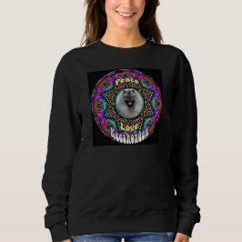 Kees in lila Mandala-Sweatshirt Sweatshirt