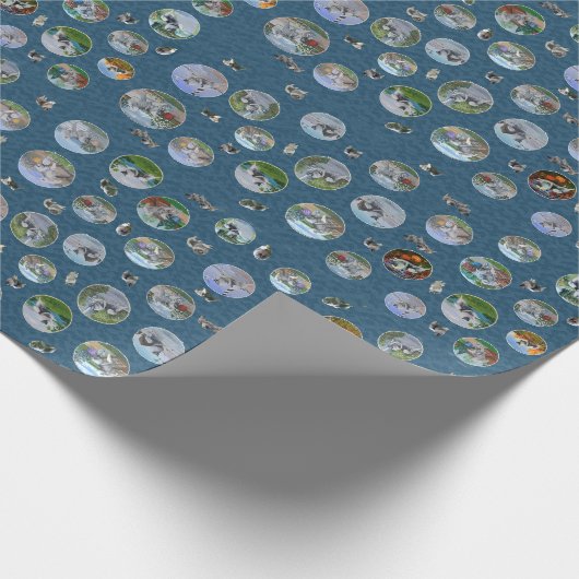 Kees Landschaftliches Wrapping Paper — 1 großes Bl Geschenkpapier (Ecke)