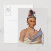 Keesheswa oder "The Sun", ein Fuchsleiter Postkarte (Vorne/Hinten)