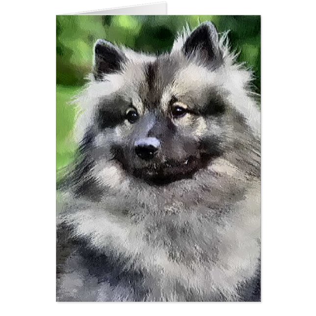 Keeshond Art Geschenke (Vorne)