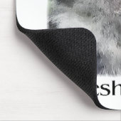 Keeshond Art Geschenke Mousepad (Ecke)